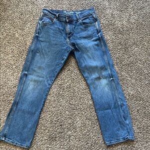 Wrangler Men's Denim Straight Jeans